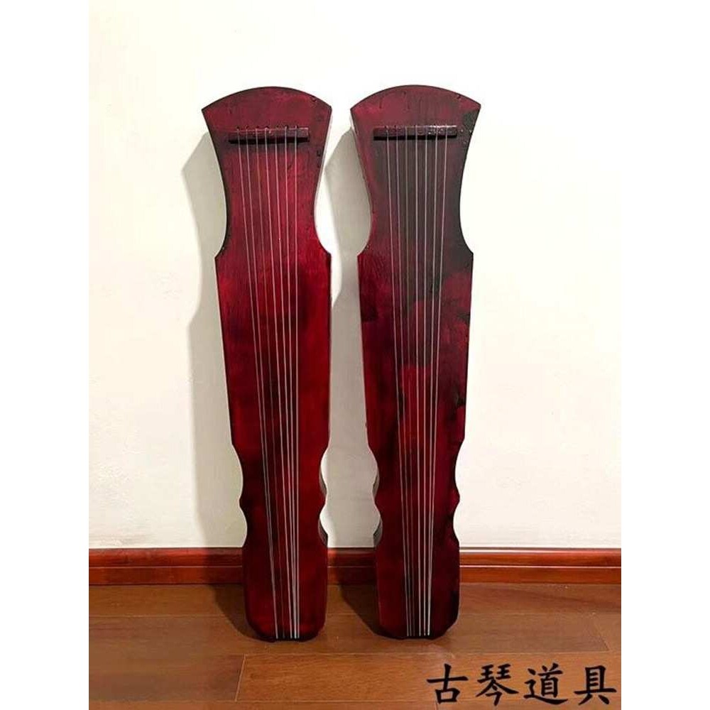 拍摄摄影古琴道具拍照创意古风影楼中cosply乐器古筝木制道具