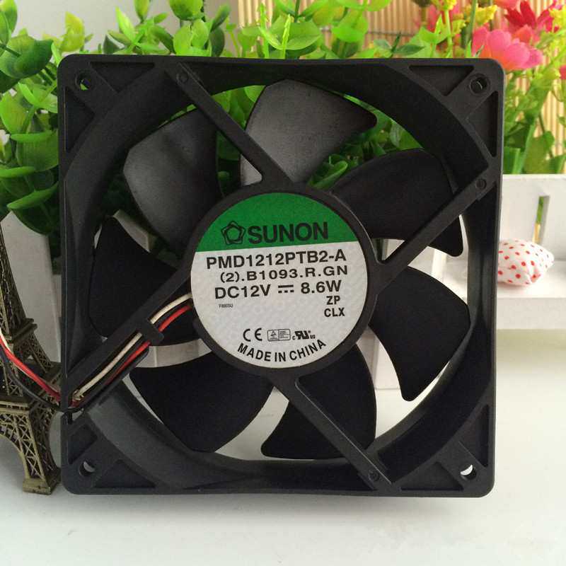 原装建准 PMD1212PTB2-A 12V 8.6W 12025 12CM 3线双滚珠风扇