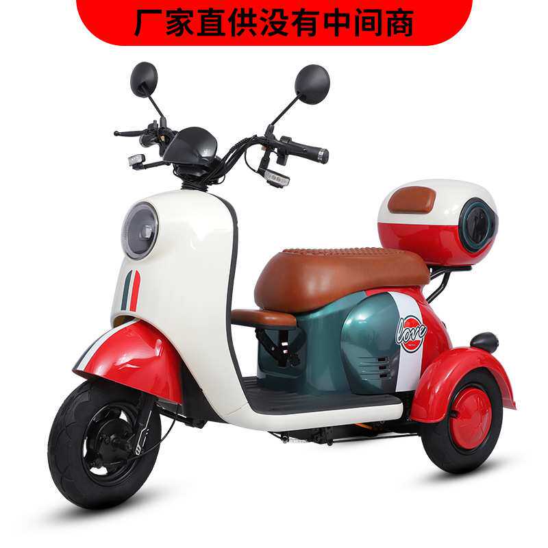 工厂 新国标电动三轮车老年代步车宝妈车接送孩子车