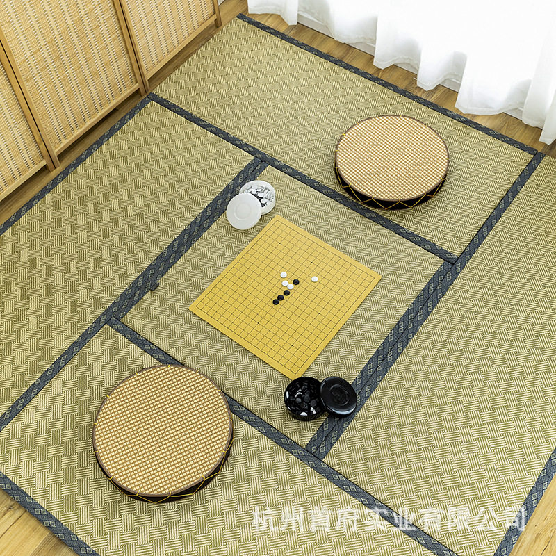 杭州榻榻米席垫椰棕黄麻民宿日料店地垫防水加热踏踏米席子工厂