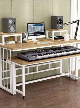 轻奢编曲作台简约子电琴桌古筝电钢琴桌音乐制作辑剪师编工曲NEU