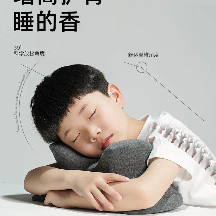 儿童午休睡枕趴着F99565SJ睡觉抱中头小趴学生教室桌子枕上一年级