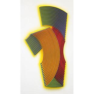 克力视觉装 置画实物立体挂画亚设计师墅样板间饰画BIT亚克 错位装