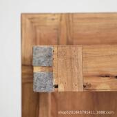 实木免榻老米桌榆木漆小日式 新 中式 飘窗榻茶几简约矮几地桌