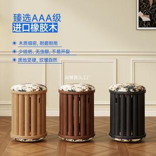 凳子家可叠放组合圆木用凳23客厅餐桌备用凳子实收纳叠叠乐软包板