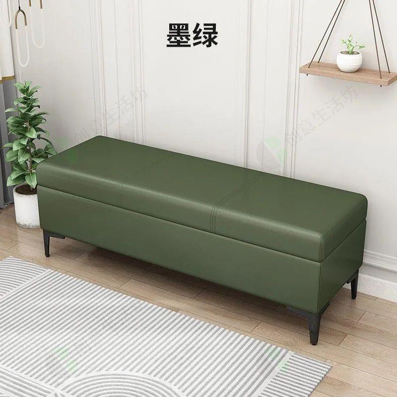 家用门口换鞋凳可坐服装店收纳长条凳沙发凳长方形床尾凳储物凳子