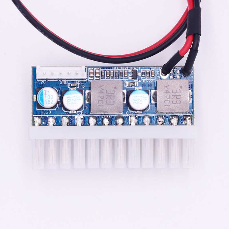 动力之星DC ATX电源模块转接板直插式24PIN DC转ATX 160W厂家直销