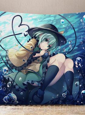 高档东j方pr枕oect玩偶周边古明地恋古地觉动漫美女定制diy床明上