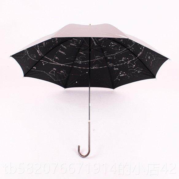 高档超日本创意防星空直轻柄防晒伞紫外线遮阳晴雨学院风伞学生情