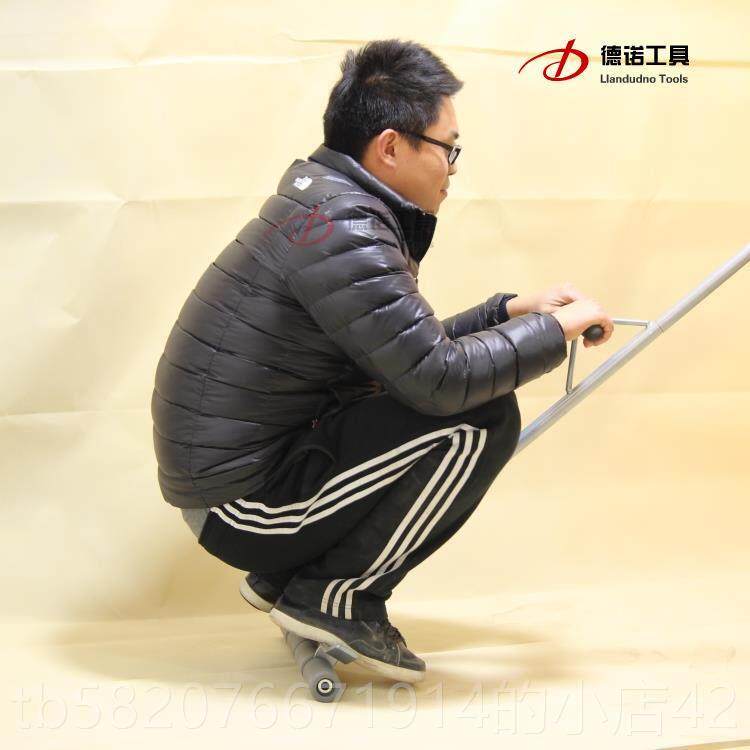 高档兔帝PCV塑胶地板设工具不锈钢滚铺轮压器压辊50G公斤K压实工