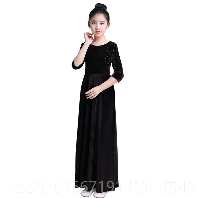 高档高级中定制儿童礼服童晚礼服大童主女持小提琴钢琴级考演出服图片