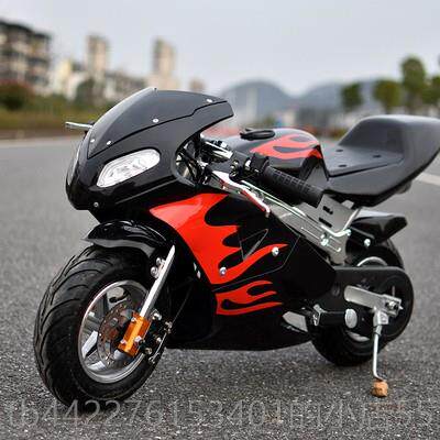 高档新款款小趴小型灯摩托车儿童49CC迷你摩托车小跑车汽赛油成人