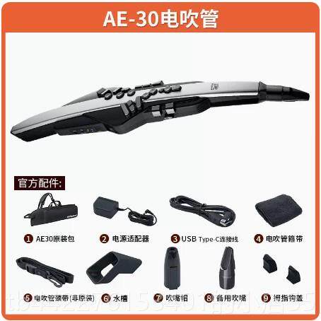 高档RoAland罗兰葫电吹管乐器E20AE30中老年人娱乐初学克电子萨斯