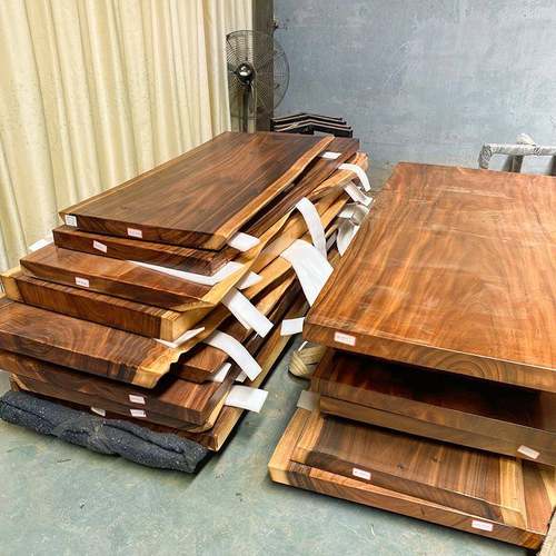 巴花实木大板茶桌原木巴西花梨木红木餐桌整板桌面奥坎胡桃木茶台