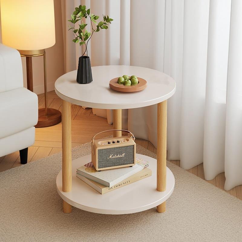 简约小圆桌边几ins风网红小茶几客厅家用沙发角几北欧创意床头柜