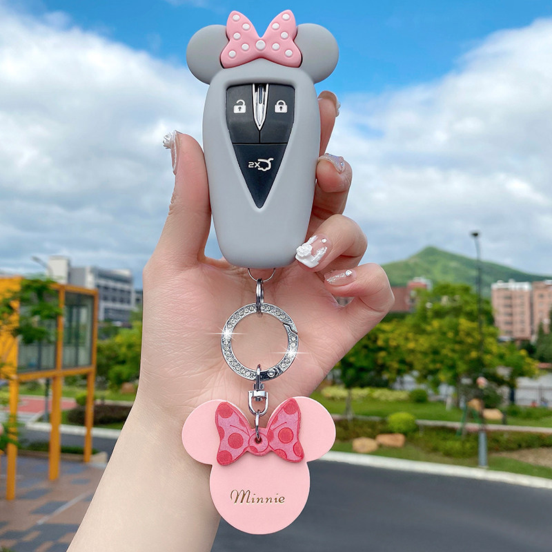 长安cs75plus钥匙套cs55车cs35逸动univ壳unit欧尚x7扣x5包unik女