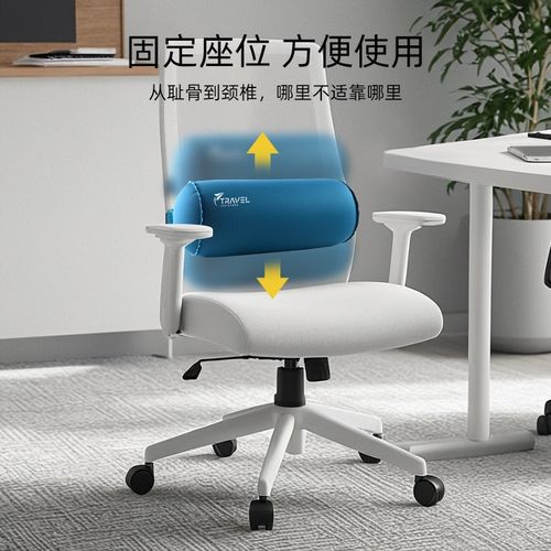 充气腰垫长途飞机旅行便携腰靠高铁坐车久坐腰托车载睡觉护腰神器