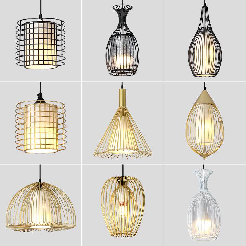 北欧创意个性餐厅吊灯现代简约过道卧室服装店吧台咖啡厅店铺灯饰