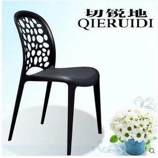 厂家直销塑料高脚椅餐桌餐椅带靠背chairS洽谈处大排档椅子家具