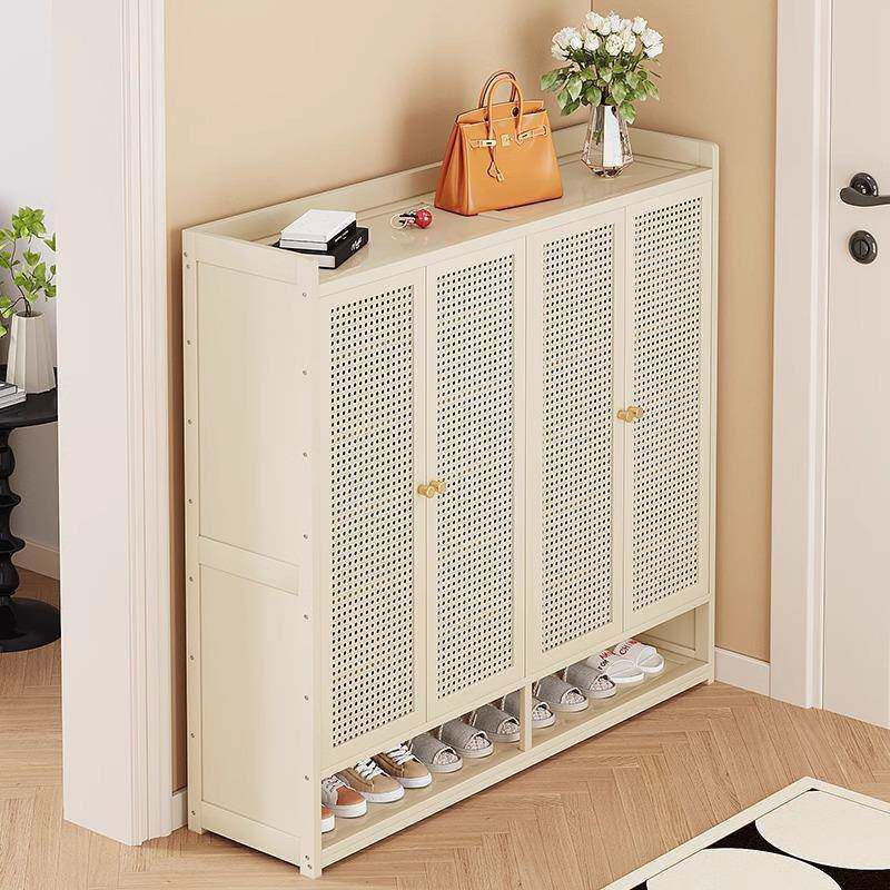 入户鞋柜家用门口一体大容量鞋架简易防尘透气玄关收纳置物柜