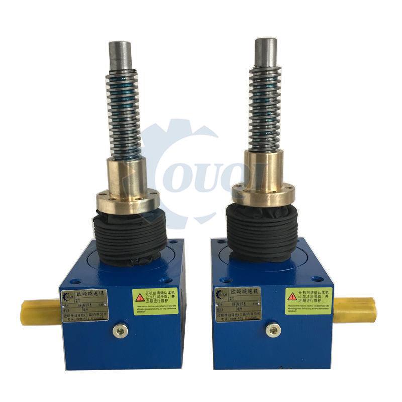 SJA10螺旋升降机方型蜗轮蜗杆升降机涡轮丝杆螺母升降机