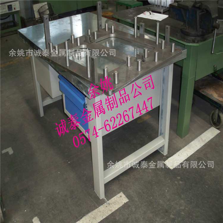 杭州湾防静电工作台桌加厚电子厂重型钳工车间实验室工厂线操作台
