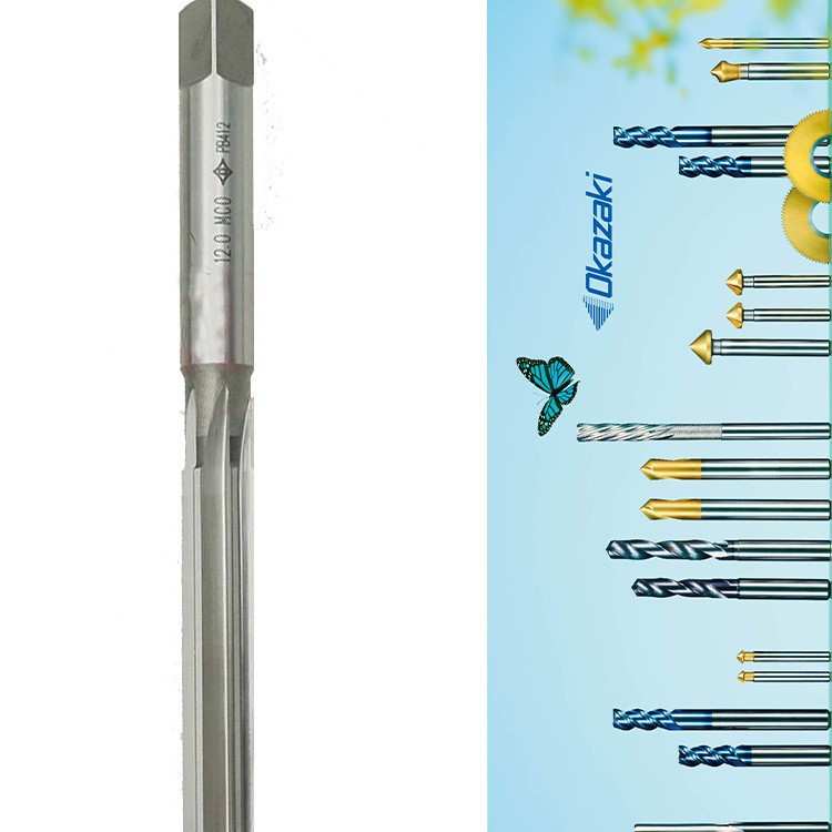 铰刀直刃柄HR手用MCO材H7绞1.0-50mm公制hand reamers 0.1steps