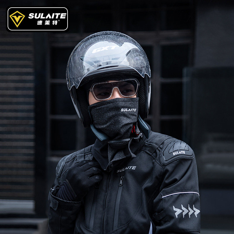 摩托车抓绒保暖头套骑行面罩防寒护全脸装备加厚防风口罩冬季男女