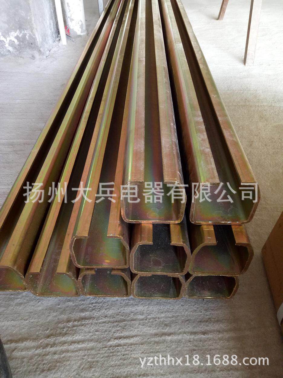 C型钢电缆滑线,加厚型电缆滑线导轨,镀锌移动电缆悬挂装置X5