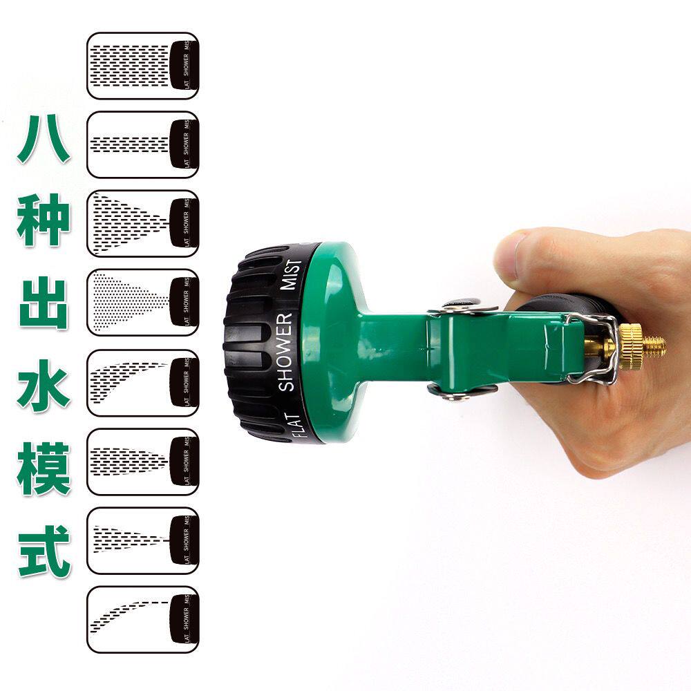 原装台湾靓家伙进口水枪花园户外浇花高压多功能洗车家用洒水喷头