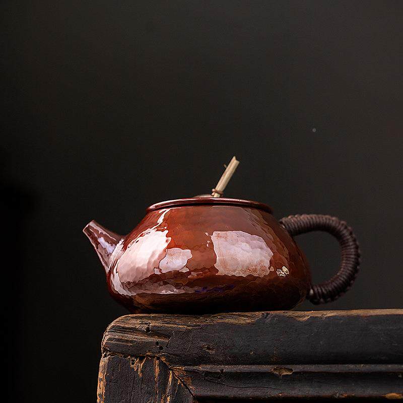 铜壶热办公0008专用茶杯茶壶茶海耐家用茶送紫礼均可