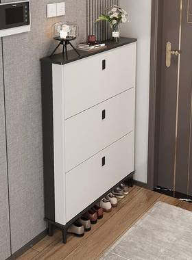 翻直斗鞋柜新C02C03家用门口窄架入户室内薄窄玄关新款款2025销厂