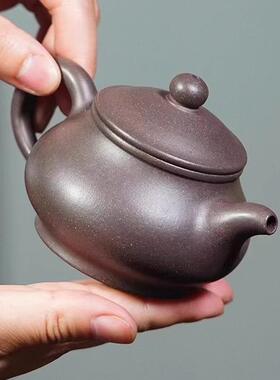 SYTX85-8宜工兴砂全手名家天青泥原矿功夫泡紫茶壶茶具壶普洱红茶