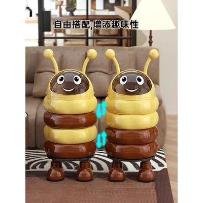 垃圾桶家用厨2025新款DF-5537T高颜高值客厅轻奢档大号大容量卧房