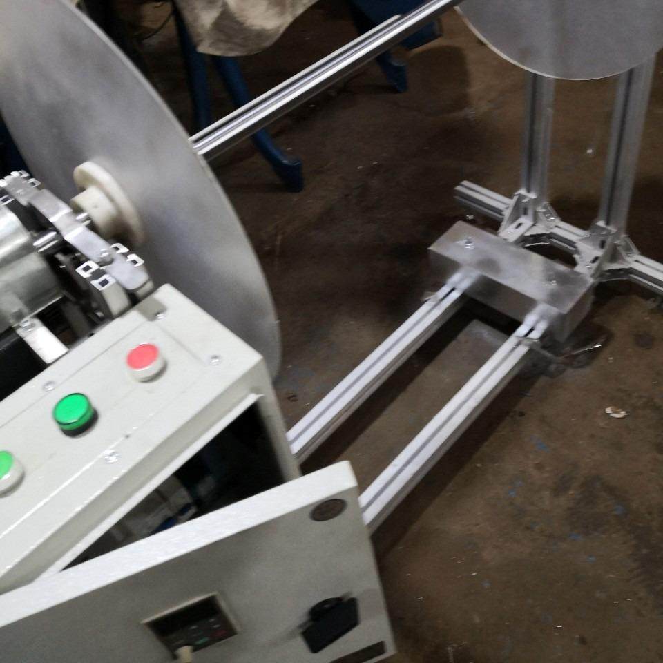 全自动金属网镀锡铜网卷绕机