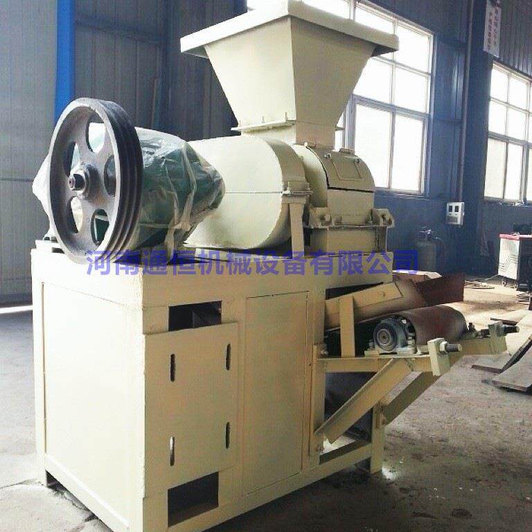 型煤压球机煤泥焦粉碳粉挤压成型机多功能双辊煤球机电动