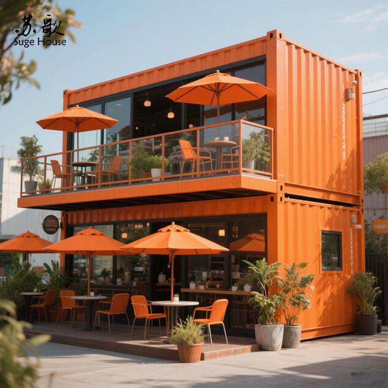 全新镀锌钢结构集装箱活动房改造创意二层街头咖啡馆房屋设计施工,基础建材,轻钢别墅,淘宝优惠券,粉丝福利购,淘宝优惠卷