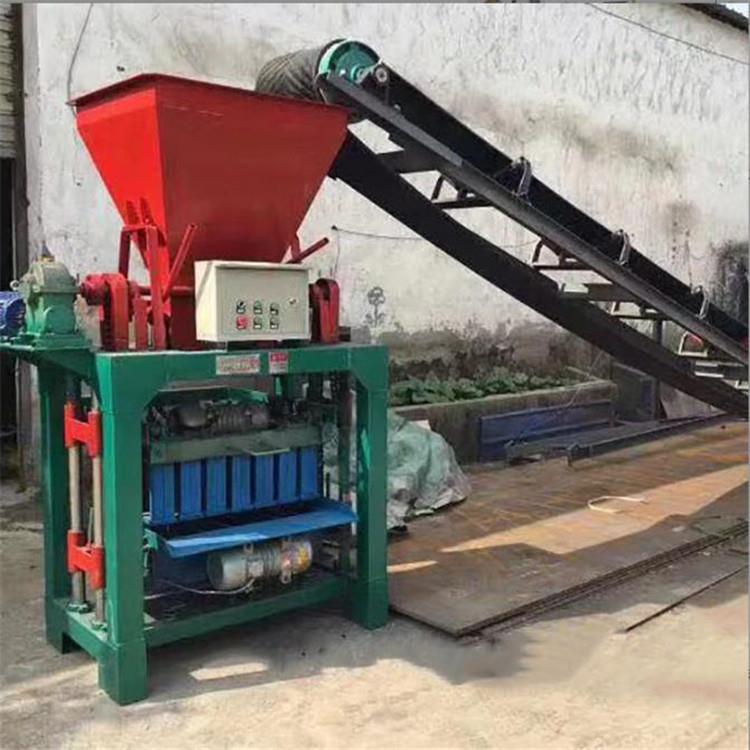 移动式块水泥6-15砖粉垛砖机混凝土煤灰空心机制砖煤矸石砌机