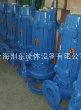 100口径污泵JYWQ无堵塞-排污泵耦合装潜置水泵100WQ65潜USM-185.5