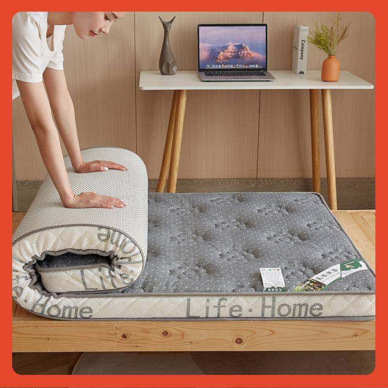 K乳胶床垫软垫学生宿舍单F$ph(^lxF人950X190垫被一1米2二床五8褥