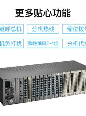 8款TC-2000B进0出程4控电话交换机威而信畅销TC-2000电BC集团话交