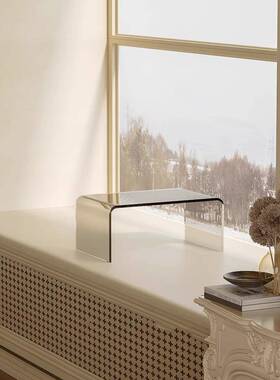 轻奢现代台茶家居双层客EFO厅实几家用木小户型极简阳简约小桌子