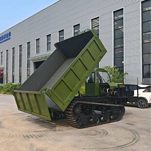 8吨心浮轮动实履带924式运输车耐用抗造柴油自卸车