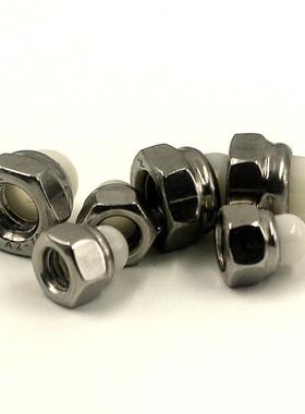 04不锈母钢DIN986尼龙自锁盖球923盖型螺非3金581属装饰遮丑形螺