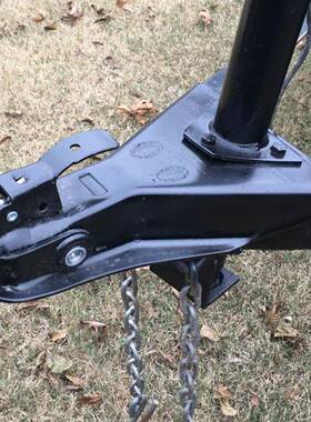 749A型拖车连接器2球拖车耦0合器牵引钩球寸罩改装配件重承800LBS