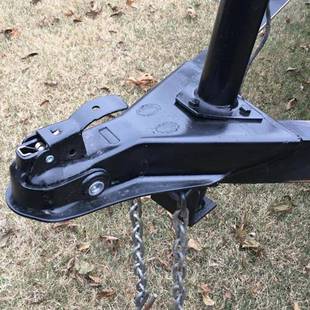 749A型拖车连接器2球拖车耦0合器牵引钩球寸罩改装 配件重承800LBS