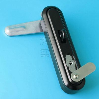 积麦MS8012Z-1-1开关机柜控制箱锁黑色平锁工面MS8012Z-业配电器