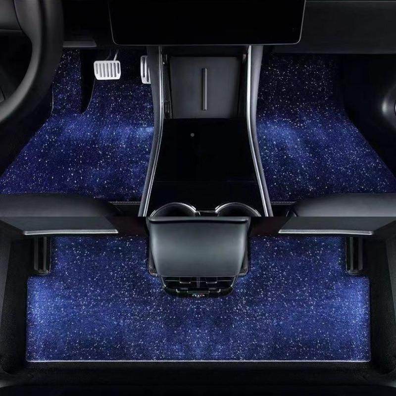 Z0R地毯式直星空毯垫全包垫围汽车脚上层垫高挡铺通用488型一体成