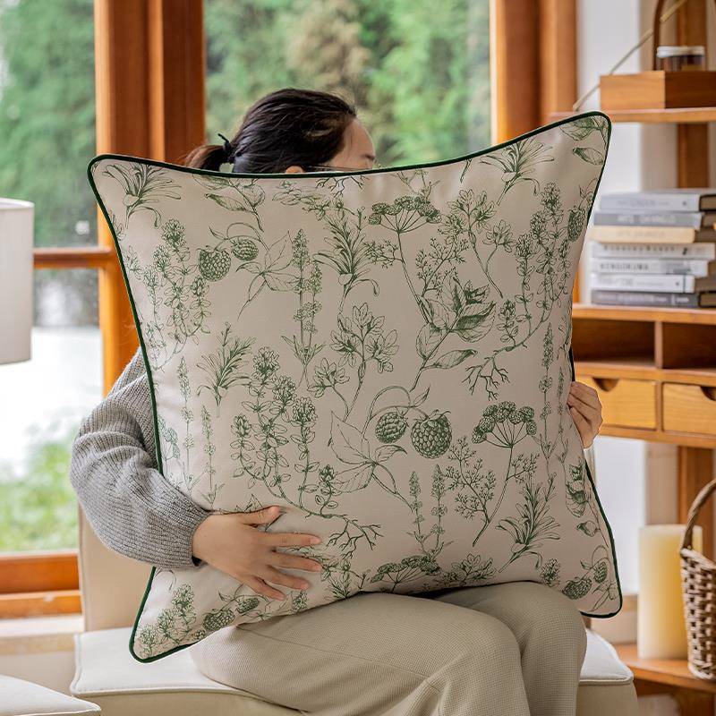 美式抱大抱枕客飘窗靠背垫床大枕头靠枕20230418高头端厅沙发枕床