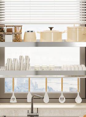 3HAT0不锈钢窗台4户壁挂式水槽置物架放碗盘窗碗收碟碗筷沥水架纳